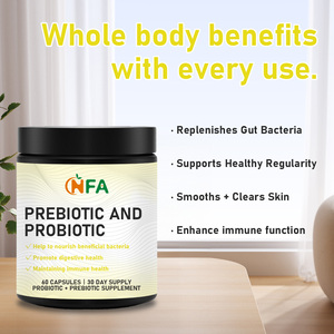High Quality ODM Probiotic Capsules with Prebiotic Dietary <b>Supplement</b> Promote Digestive Function and Maintaining Immune Health - Product Image 4