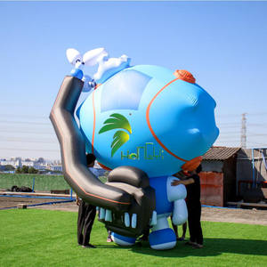 Modèle de personnage de <span class=keywords><strong>robot</strong></span> gonflable géant Mascottes gonflables Ballons publicitaires - Product Image 5