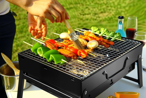 <span class=keywords><strong>Grille</strong></span> de barbecue en fil de fer électrolytique et thermolaqué, fabriquée en usine OEM, pour cuisines extérieures et grilles de barbecue - Product Image 2
