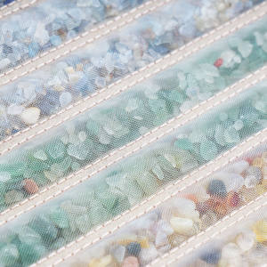 Chakra arcobaleno terapia termica a infrarossi lontani ioni negativi massaggio sanitario naturale cuscino di cristallo ametista - Product Image 3