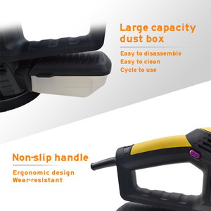 450W 125mm Random <b>Rotary</b> Polishing <b>Machine</b> for Wood/Drywall AJ46-125 Orbital Sander AJ46-125 - Product Image 6