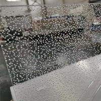 Feuille de bulle acrylique 3mm Feuille acrylique transparente décorative pour bâtiment