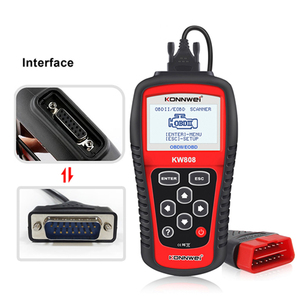 Analyseur de moteur automatique universel KONWEI <span class=keywords><strong>KW808</strong></span> Outil de diagnostic OBD2 Scanner de panne automatique pour les voitures américaines, européennes et asiatiques - Product Image 4