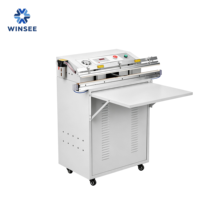 Machine de mise sous vide électrique semi-automatique, compatible 220V/110V, haute précision, faible bruit, facile à utiliser pour les textiles