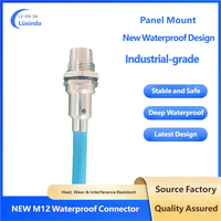 Connecteur M12 LSZH pour utilisation en extérieur sur les voies ferrées, stock d'usine, expédition rapide, câble de communication haute flexibilité 8 broches A/X-Code