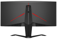 34 pouces usine directement 32:9 Dqhd 120hz Hdr400 1800r haut-parleur de studio Qled incurvé moniteur de jeu incurvé 4k