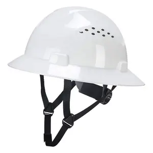 Wejump birinci sınıf ANSI Z89.1 4 nokta cırcır süspansiyon tam ağız sert şapka inşaat iş onaylı emniyet kaskı