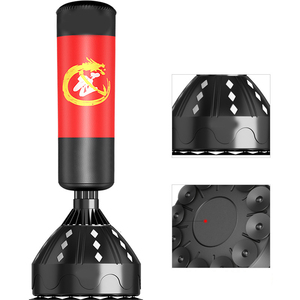 Pesante Freestanding Trasporto Del Basamento Calcio KickBoxing <span class=keywords><strong>Boxe</strong></span> Punching Bag Sacchetto di Sabbia con la Tazza di Aspirazione di Base per Adulti - Product Image 6