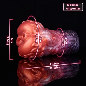 NNSX Blazing Charm Fantasy <b>Masturbator</b> Animal Alien Plant Pocket Pussy Soft Silicone <b>Masturbator</b> Male Exercise Sex Toy Wholesale - Product Image 6
