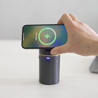 BAYU Kit intelligent pour voiture 6 en 1 Premium, chargeur sans fil 4 en 1 pour Apple Watch, AirPods, iPhone