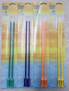 Set di Ferri da Maglia a Punta Singola in Plastica con LED, 9 Misure, per Lavoro all'Uncinetto - Vendita all'Ingrosso - Product Image 6