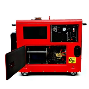 ราคาโรงงาน เครื่องกำเนิดไฟฟ้าแบบพกพา เงียบ 4 จังหวะ สูบเดียว 5.5kw 6.5kw 8kw 10kw  1 เฟส/3 เฟส รุ่น OT-002 Power Gene YHS - Product Image 4