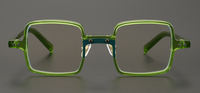 Monture carrée lunettes classiques CNC Machine dame modèle fabricants mode acétate lunettes montures optiques