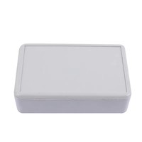 Contenitore in Plastica ABS Personalizzabile 85x40x20mm IP54 Rettangolare a Incastro per Controllo Industriale e Alloggiamento Elettronico
