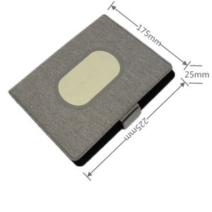 Agenda anneau en cuir a5 doublé power bank carnet <span class=keywords><strong>de</strong></span> notes logo personnalisé - Product Image 4