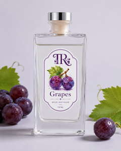 Diffuseur de parfum aux fruits de luxe 150 ml pour la décoration moderne de la maison, vente en gros, étiquette privée, ensemble d'illustrations premium dessinées à la main - Product Image 3