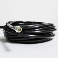 Câble coaxial à faible perte LMR-400 avec connecteur de type N pour systèmes de communication 4G 5G en extérieur