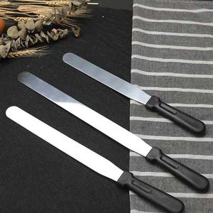 Stainless Steel Butter Spatula 6 8 10 Inch Durable Cake Scraper Baking Tool - Product Image 3