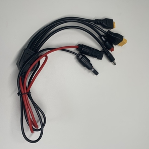 4 in 1 Solar Connector <b>Cable</b> IP68 <b>Waterproof</b> 10A 1M Solar Accessories Connecting Extension <b>Cable</b> - Product Image 1
