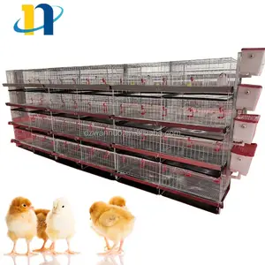 Poultry Farm Automatic Chicken Broiler Home Use Day Old Chicks Baby Breeding Cage Baby Chick Brooder Cage for Sale Motor 52kg,52