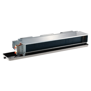 HISEER Slim Bldc, Ventilconvectores <span class=keywords><strong>de</strong></span> Techo Ocultos Tipo Conducto, Unidad <span class=keywords><strong>de</strong></span> Manejo <span class=keywords><strong>de</strong></span> Aire con Agua, Ultra Delgado, Precio <span class=keywords><strong>de</strong></span> la Unidad Fan Coil - Product Image 3