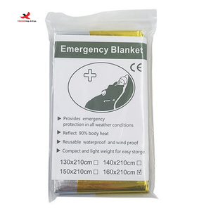 Couvertures d'urgence pour la survie, compactes et isolées pour le camping par temps froid, survie en plein air, GZ RTS, commande en gros mixte - Product Image 1