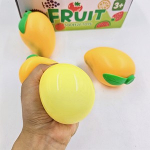 Popular Simulated Mango <b>Squishy</b> Toy Fast Rebound Stress Relief Squeeze Toy - Product Image 3