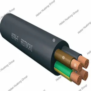 難燃性フレキシブル銅線450/750V H07RN-F YZ YCW YC YZWソフト電気ゴムケーブル
