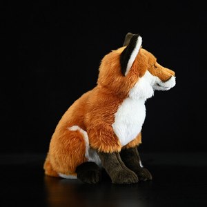 Peluche de zorro de simulación personalizado, cojín largo de animal de peluche para regalos de resorts ecológicos, suministro de fábrica, mercado global OEM ODM personalizado - Product Image 2