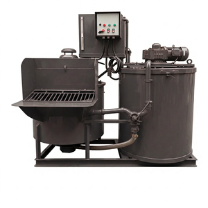 Mezcladora de concreto de doble tambor con mezclador eléctrico de doble cilindro y cilindro de mezcla de cemento con transferencia automática de mortero - Product Image 1