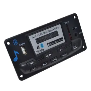 4.0 BT MP3 Decoding Board Module DIY USB/SD/MMC APE FLAC WAV DAE Decoder Record MP3 Player AUX FM Folders Switch
