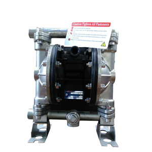DEFU 1/2" Stainless Steel 304 High 8.4 Bar Pneumatic Diaphragm Pump 57L/min Flow Rate OEM Transfer for Chemical AOK15PP-SS/TF/TF - Product Image 2
