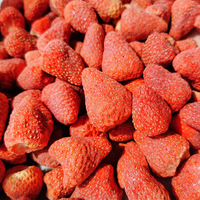 Gedroogde Aardbeien Vriesgedroogd Veganistisch Snack Fruit Groente Snacks 70g Gedroogd Fruit Vriesgedroogde Aardbeien