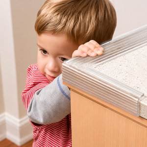 Protezioni Angolari Trasparenti su Misura, Paraspigoli di Sicurezza per Bambini, Protezioni Morbide con Adesivo Forte per Bordi di Mobili e Tavoli - Product Image 5