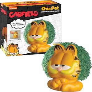 <span class=keywords><strong>Garfield</strong></span> per animali domestici Chia con pacchetto di piante, piantatrice in ceramica decorativa, facile da fare e divertente da coltivare, regalo di novità - Product Image 1