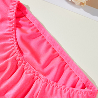 Culottes Confortables pour Femmes avec Logo Personnalisé, Plusieurs Couleurs, Respirantes, Douces, Décoration Nœud Mignon