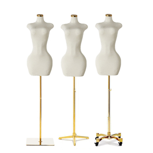 Maniquí de Ropa Personalizado, Maniquí Femenino de Medio Cuerpo con Caderas Anchas, Busto Grande, Color Marrón, Curvas, Talla Grande, para Exhibición de Ropa - Product Image 6