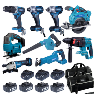 EKIIV professionnel 15 en 1 perceuse sans fil kit d'outils électriques ensemble de sacs à outils comprenant une meuleuse de clé/<span class=keywords><strong>sac</strong></span> à outils/tournevis - Product Image 4