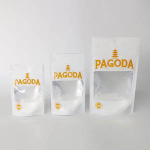 Sac en plastique Mylar de haute qualité avec logo imprimé, 3,5 g, étanche, pochette zippée debout, pochette en aluminium - Product Image 1