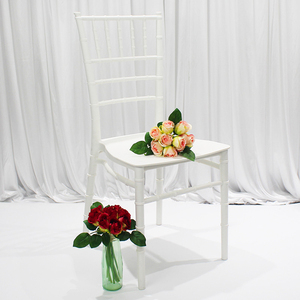 Chaises Salle à Manger Cuisine Bureau nordique Scandinaves moderne Rétro Rembourrée Pieds en Bois <span class=keywords><strong>de</strong></span> Hêtre Massif Blanc - Product Image 2