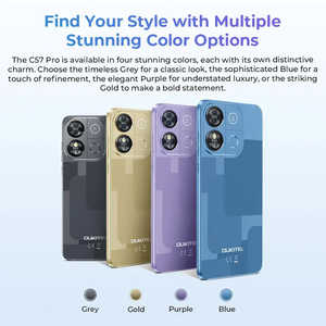 Für Oukitel C57 Pro Smartphone 6.52 \ "HD LED-Anzeige 4GB 128GB Octa Core CPU Mehrsprachige Unterstützung einschl ießlich Deutsch Spanisch Engli - Product Image 6