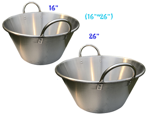 Cazo grande de acero inoxidable con diseño profundo para cocinar al aire libre con asas, olla para carnitas, wok de alta resistencia - Product Image 2