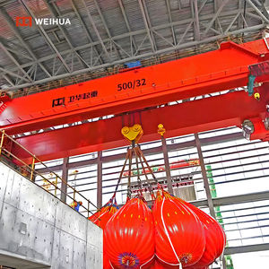 رافعة جسرية من نوع QDXX على شكل صندوق ، 10t و 30t و 40 طن ، شعاع مزدوج ، مع سرعة تحويل التردد - Product Image 2