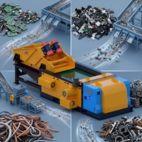 Machine de traitement des déchets industriels Ruijie 080, système de tri haute capacité, équipement automatique