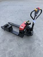 Chariot élévateur électrique à profil bas adapté aux palettes à faible hauteur, transpalette électrique pour le transport de marchandises
