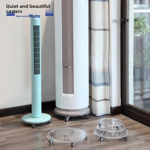 Base à <span class=keywords><strong>roulettes</strong></span> en acrylique transparent <span class=keywords><strong>pour</strong></span> purificateur d'air, humidificateur et <span class=keywords><strong>pot</strong></span> de <span class=keywords><strong>fleurs</strong></span> avec plateau mobile - Product Image 3