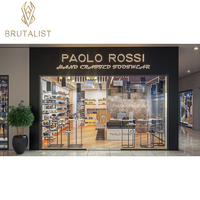 Présentoir pour meubles de magasin de chaussures Kiosque à chaussures Présentoir à chaussures en bois