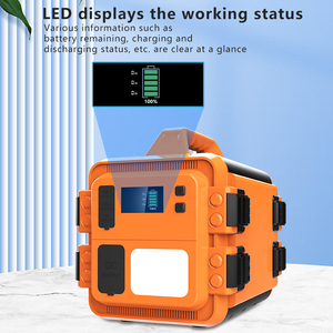 Station solaire portable 1200W à grande capacité avec batterie lithium-ion, onde sinusoïdale pure, générateur solaire externe F19 - Product Image 4
