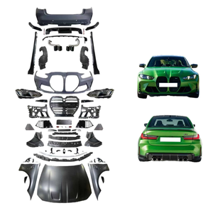 Kit de Carrocería Ancha 2025 M3 G80 LCI para <span class=keywords><strong>BMW</strong></span> <span class=keywords><strong>Serie</strong></span> <span class=keywords><strong>3</strong></span> G20 LCI Facelift, Parachoques, Guardabarros, Capó, Faldones Laterales, Faros, Rejilla, Escape - Product Image 1