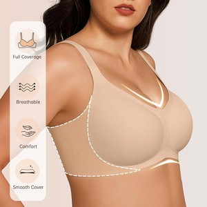 Reggiseni in Gelatina per Donne, <span class=keywords><strong>Senza</strong></span> <span class=keywords><strong>Ferretto</strong></span>, Wireless, con Supporto e Sollevamento, Copertura Completa, Taglie Plus, Comodi e <span class=keywords><strong>Senza</strong></span> Cuciture - Product Image 2